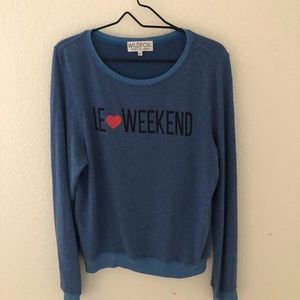 Le ❤️ weekend Wildfox sweater